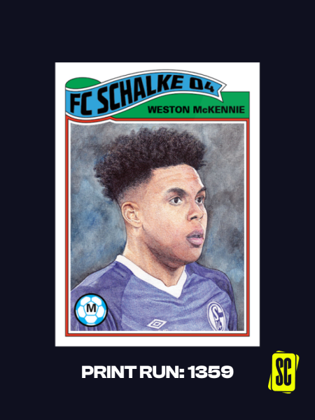 Weston McKennie Schalke 04 - Front