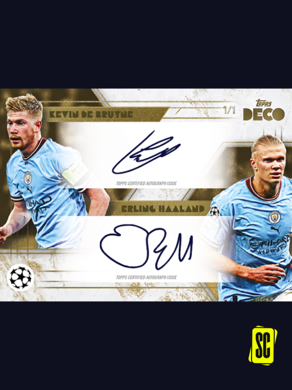 DECO DUAL AUTO HAALAND DE BRUYNE