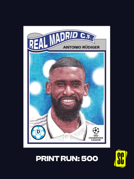 Antonio Rüdiger - Real Madrid - Front