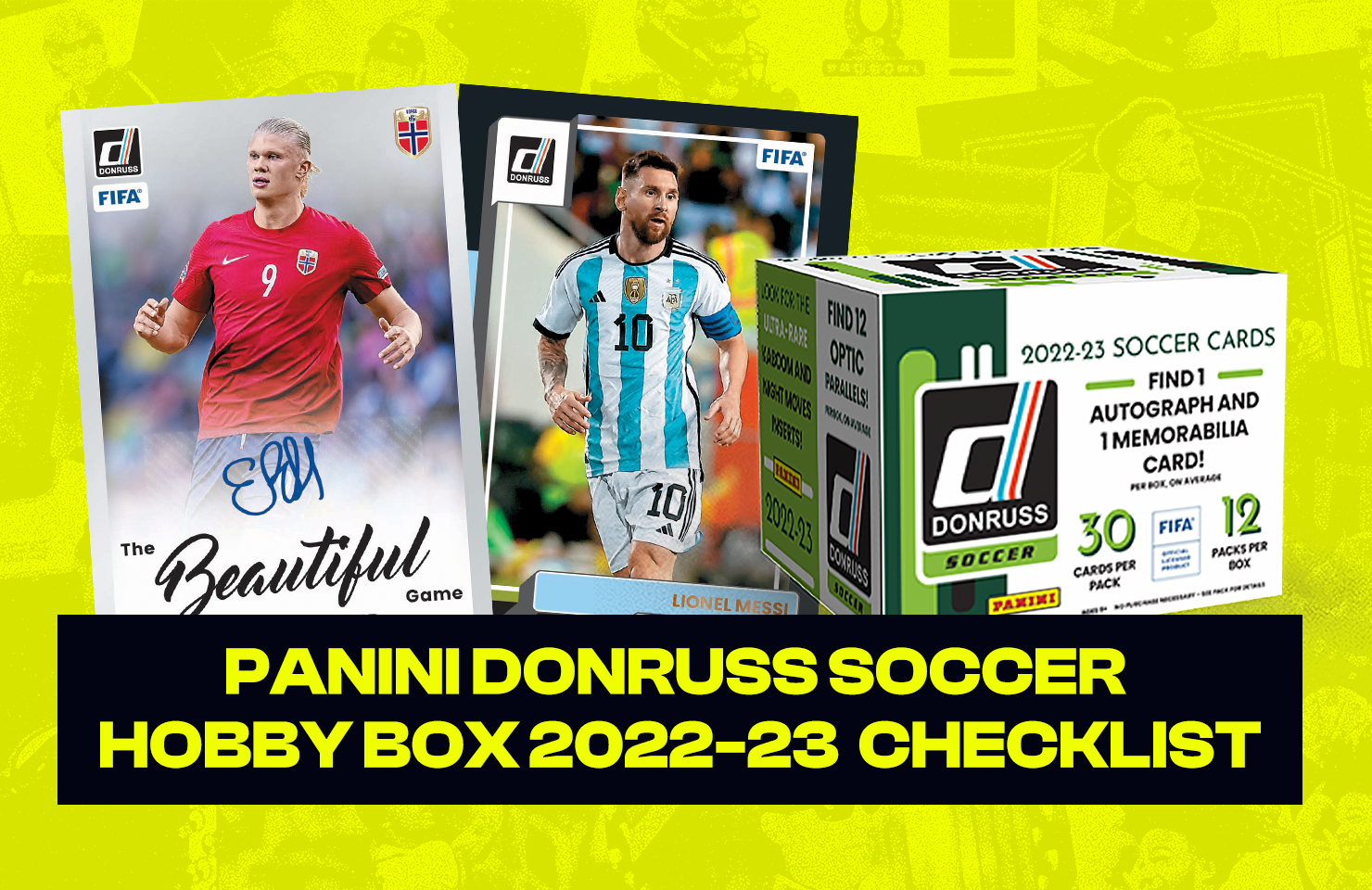 PANINI DONRUSS SOCCER HOBBY BOX 2022-23 CHECKLIST - SportyCards