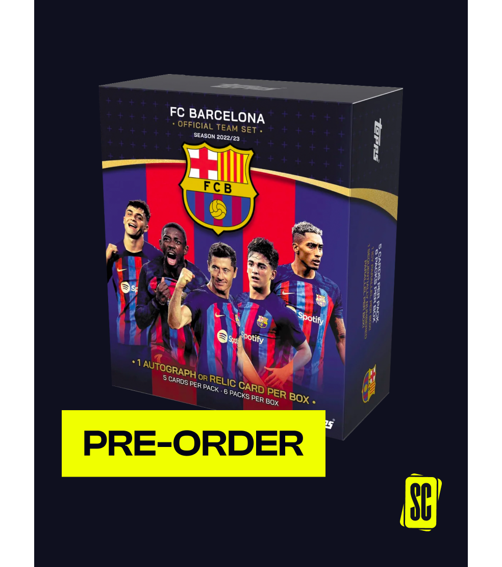 2022年限定カラー 2Box 2022-23 TOPPS TEAM SET FC BARCELONA | www