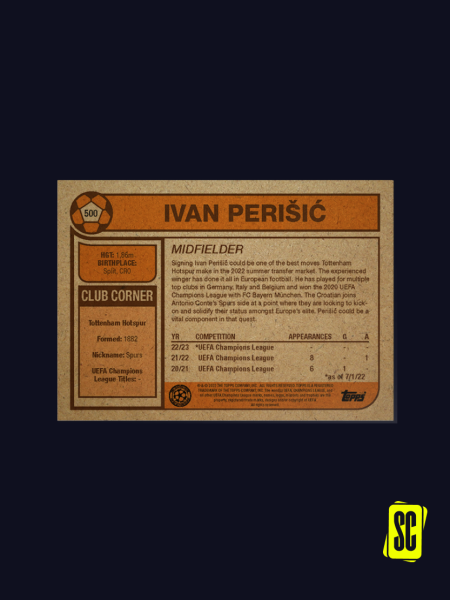 Ivan Perišić - Tottenham Hotspurs - Retro
