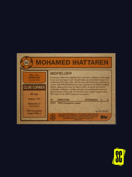 Mohamed Ihattaren - Ajax - Retro