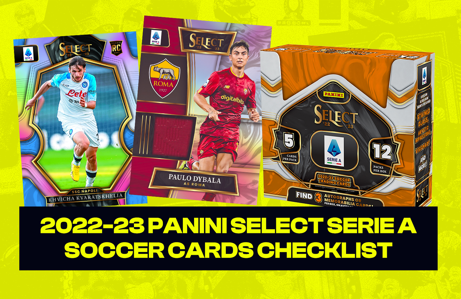 2022-23 Panini Select Serie A Soccer Cards Checklist - SportyCards