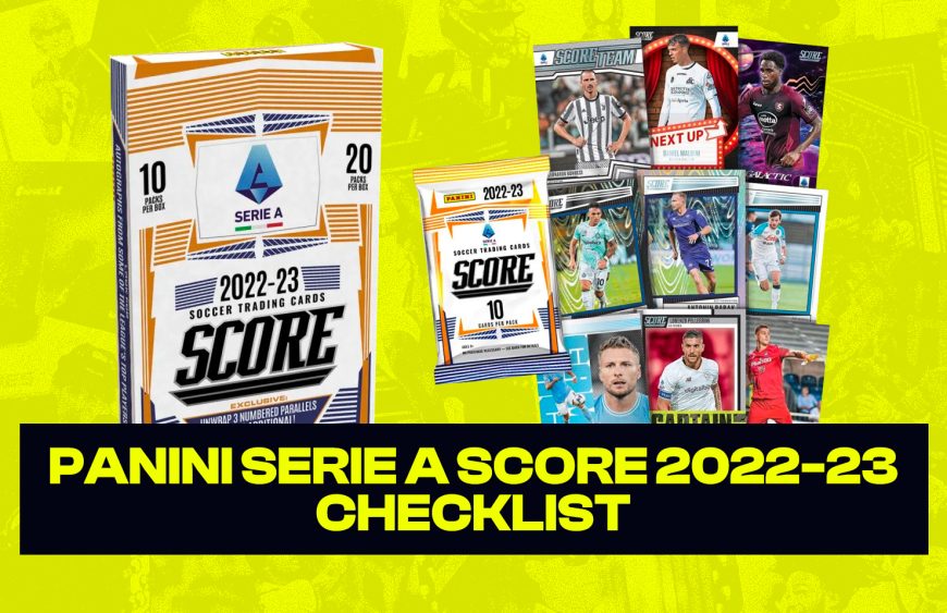 PANINI SERIE A SCORE 202223 CHECKLIST SportyCards