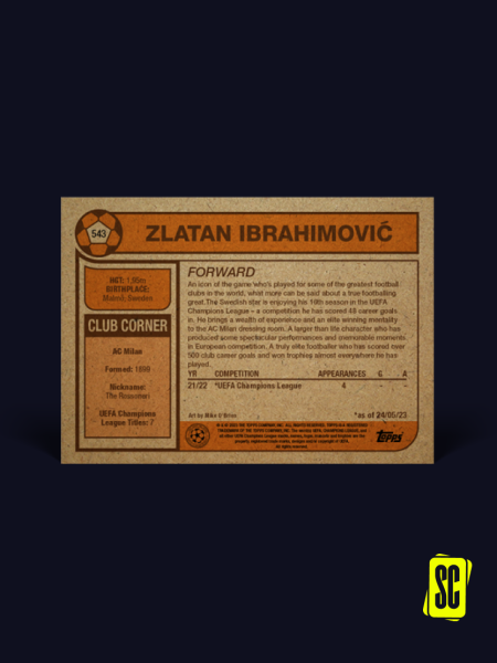Zlatan Ibrahimovic Living Set - Retro