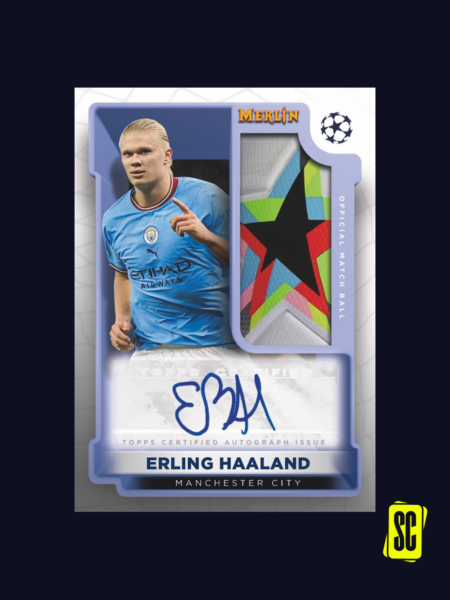 Haaland match ball merlin 2023