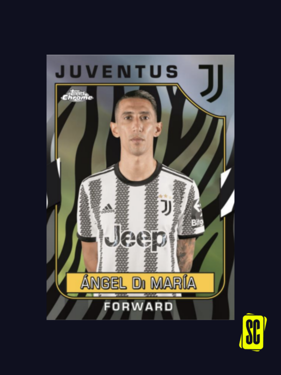Di Maria Topps Chrome Juventus 2023