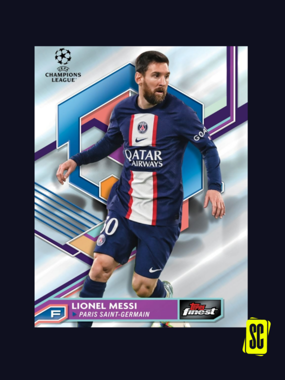 MESSI TOPPS FINEST UCC 22:23