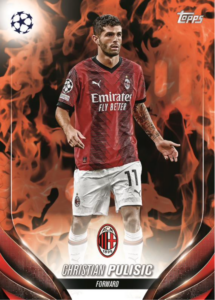 Christian Pulisic - Inferno - 2023/24 Topps UEFA Club Competitions