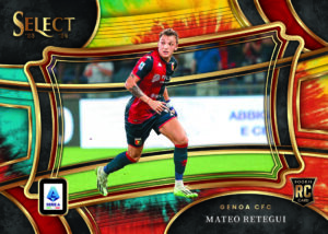 Mateo Retegui - Field Level Tie-Dye - Panini Select Serie A 2023/24