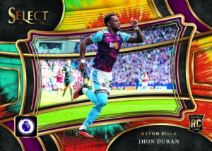 Jhon Durán - Field Level Tie-Dye - Panini Select Premier League 2023/24