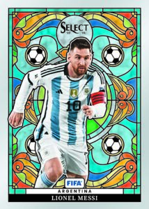 Lionel Messi - Stained Glass - Panini Select FIFA 2023/24