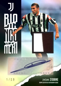 Zinédine Zidane - Bianconeri Autograph Relics - Topps Juventus Team Set 2023/24