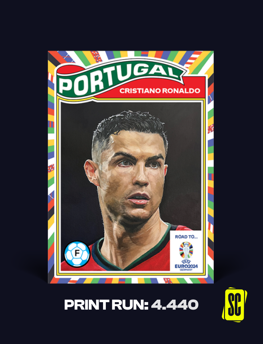 Cristiano Ronaldo #1 - Topps Living Set Road to UEFA EURO 2024 Card ...