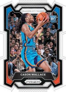 Cason Wallace - White Prizm /175 - Panini Prizm Basketball 2023/24