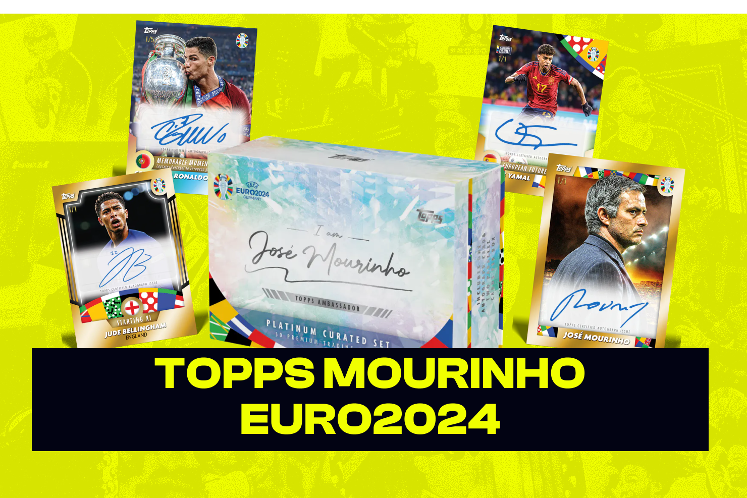 Topps Mourinho Platinum Curated EURO2024 Set - SportyCards
