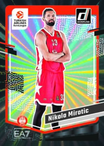 Nikola Mirotic - Black Laser 1/1 - Panini Donruss Euroleague 2023/24