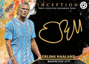 Erling Haaland - Silver Signings - Topps Inception UCC 2023/24