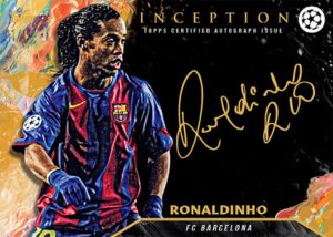 Ronaldinho - Silver Signings - Topps Inception UCC 2023/24