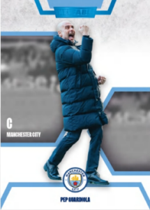 Pep Guardiola - Base Set Blue 1/1 - Daka Manchester City Ineffable 2023/24