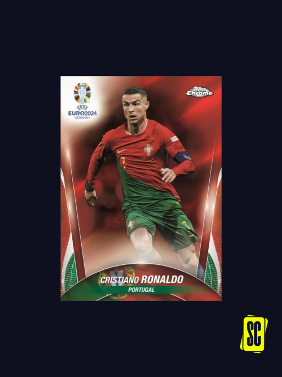 BREAK RANDOM TEAM Topps Chrome UEFA EURO 2024 Hobby Box 9 SportyCards