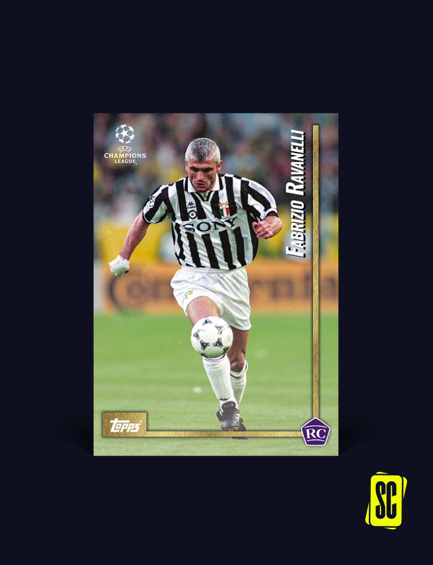 311☆サッカー☆fabrizio ra vanelli☆prostars Lost Rookie