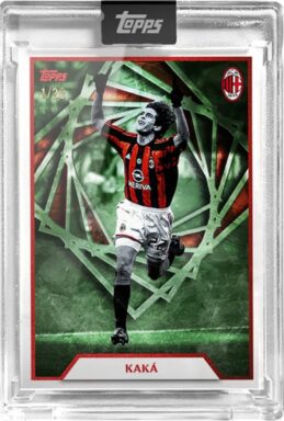 Carte Collector Topps AC Milan - 125e Anniversaire / Rafael Leao / Édition Limitée /99