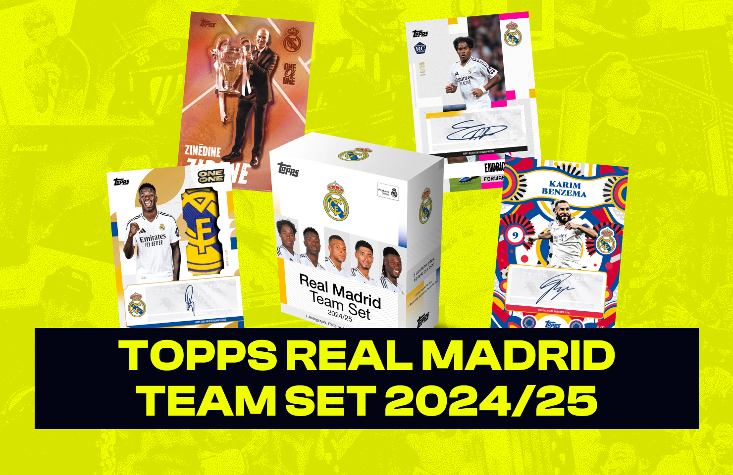 Real Topps Topps Real Madrid Team Set 2024/25 - SportyCards
