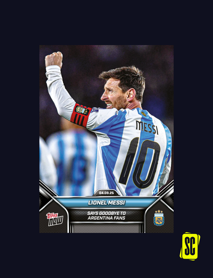 Messi Topps Lionel Messi - Topps Now Argentina 2024/25 - SportyCards